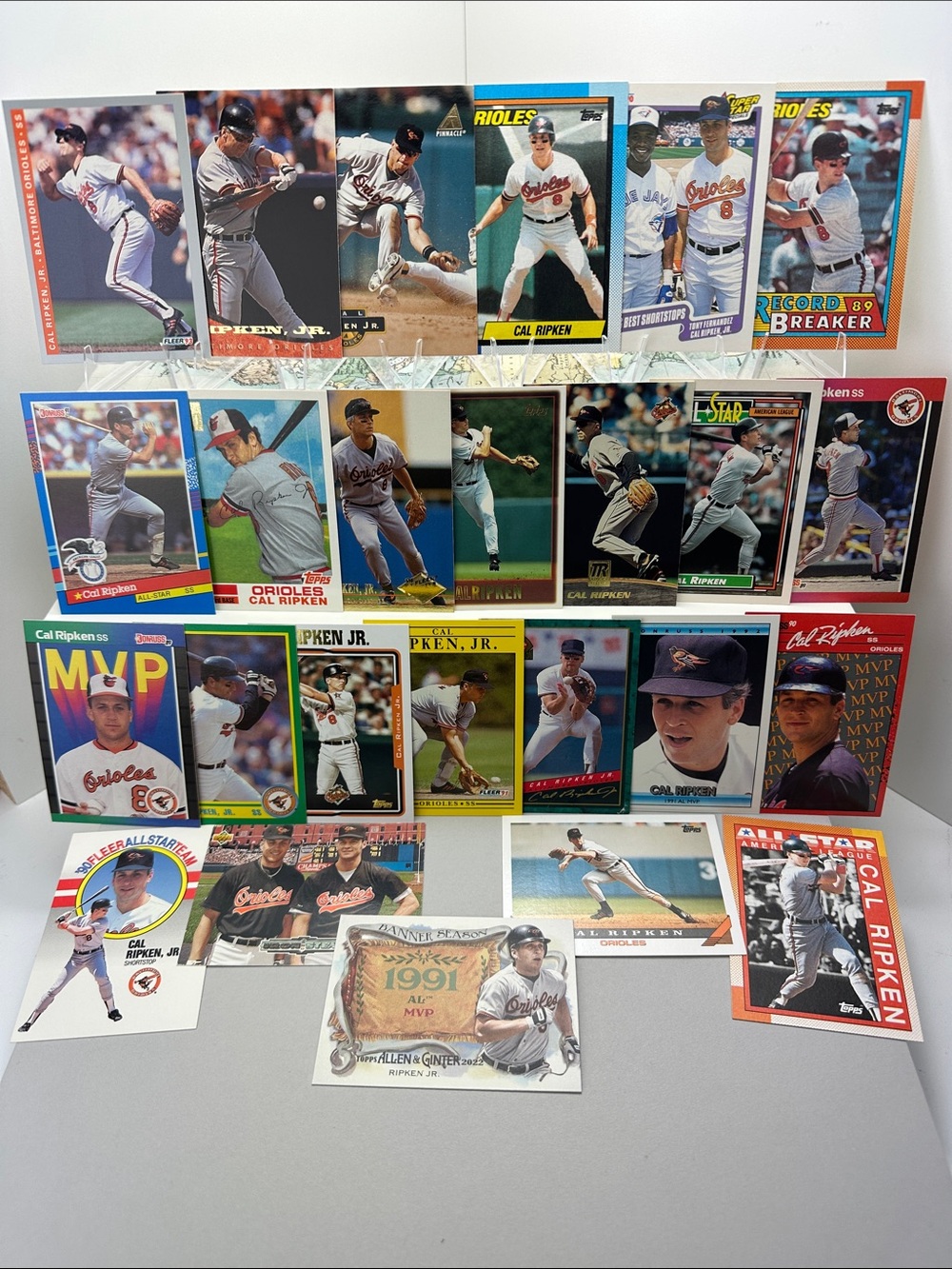 Cal Ripken Jr. Orioles Vintage lot of 25